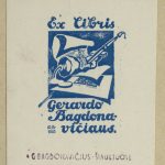 Exlibris Gerardo Bagdonavičiaus / Gerardas Bagdonavičius. - 1925